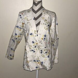 Loft floral blazer